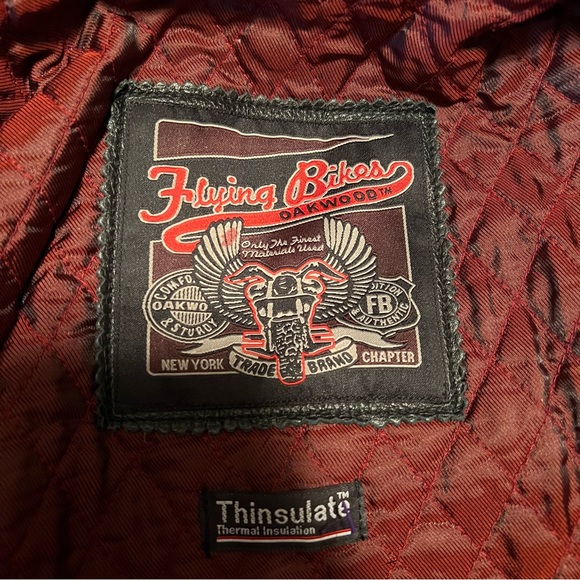 Flying Bikes Leather Jacket - Picture 4 of 16